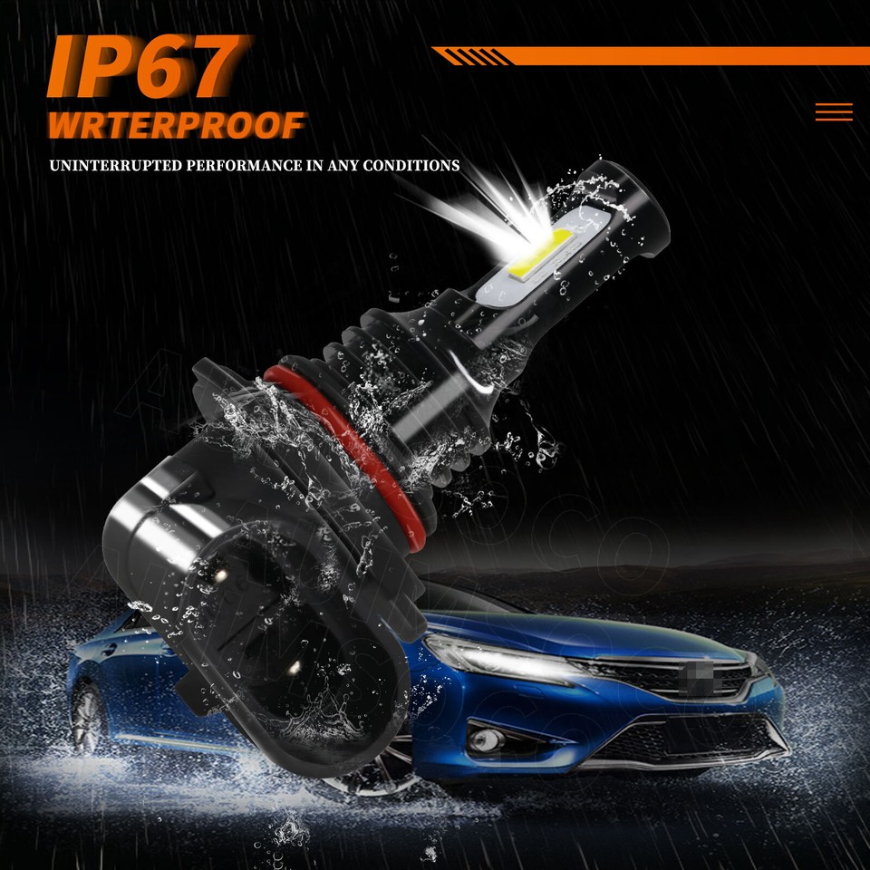 For Volvo C30 20072013 4x Combo 9005 H11 LED Headlight Bulbs High Low