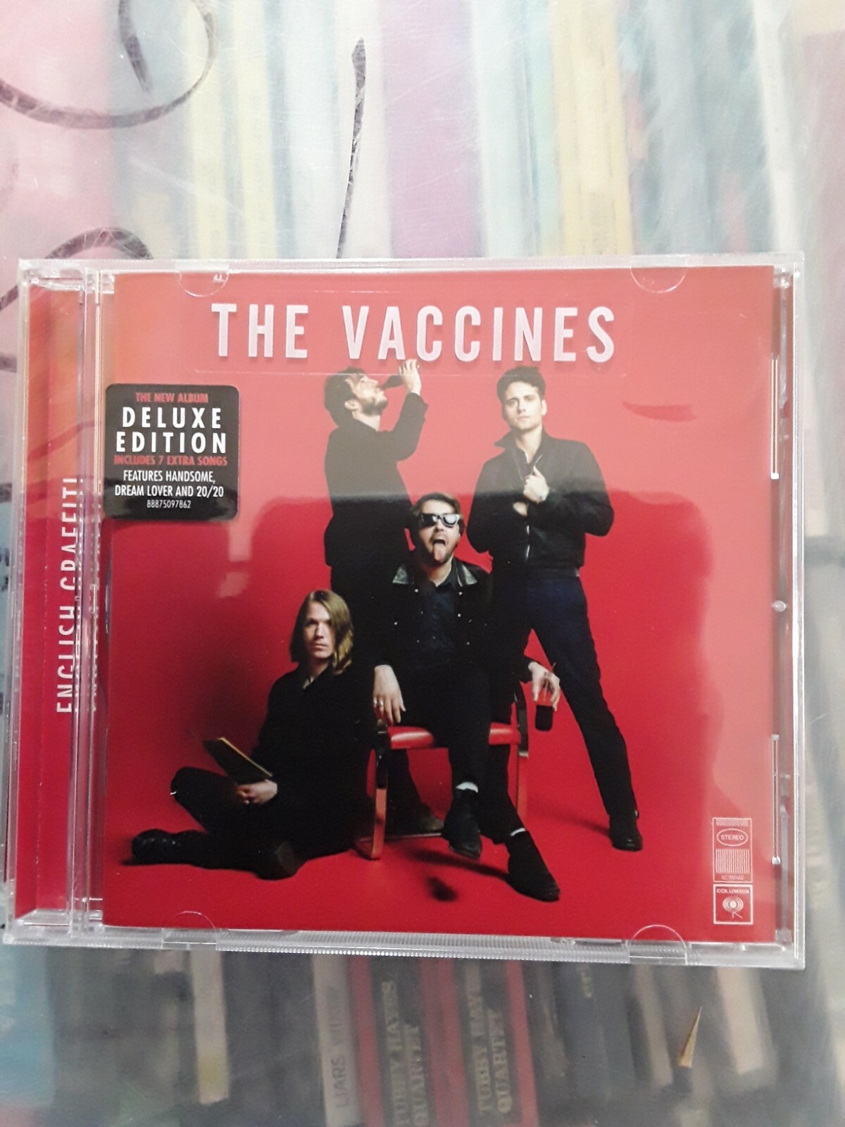 THE VACCINES ENGLISH GRAFFITI DELUXE EDITION CD **NEW**