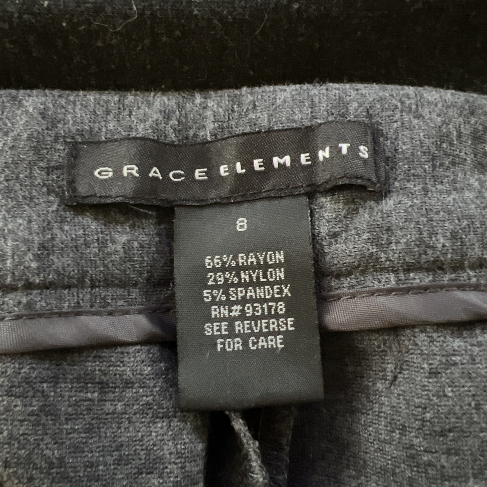 Grace Elements Women’s Straight Flat Front Stretc… - image 8