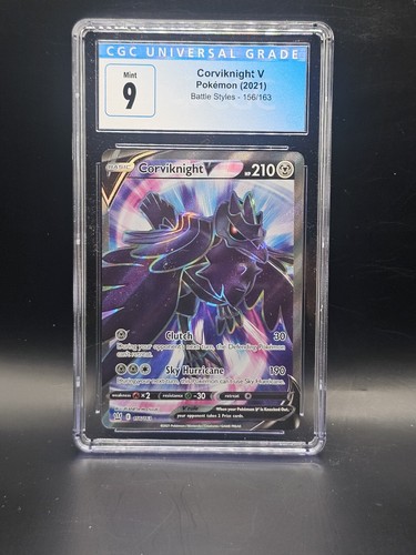 2021 Pokémon Sword & Shield - Battle Styles Corviknight V CGC 9 MINT