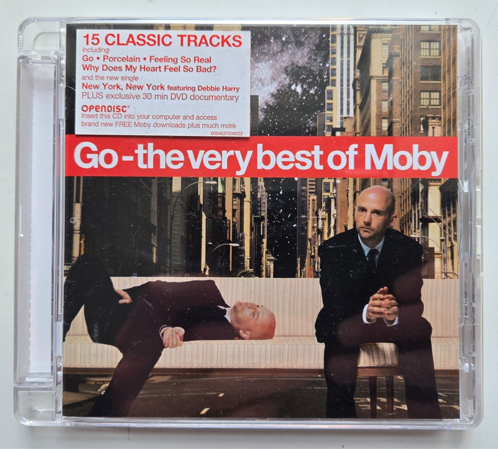 Moby - Go: The Very Best Of Moby - CD + DVD NEW (Not Sealed)