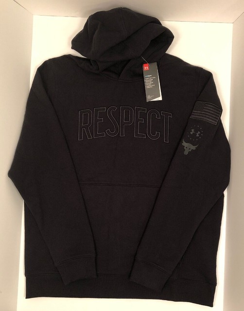 the rock respect hoodie