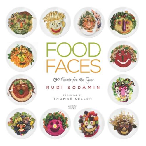 Food Faces: 150 Feasts for the Eyes by Rudi Sodamin (English) Hardcover Book - Zdjęcie 1 z 1