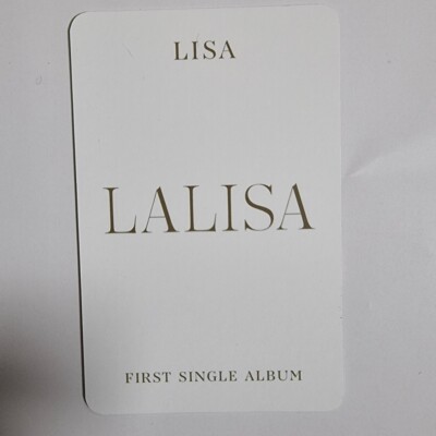 BLACK PINK LISA ] LISA First Single Album Ktown4u Benefit