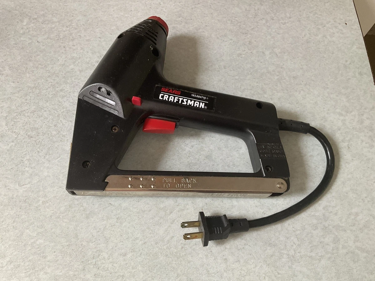 Sears electric staple online gun