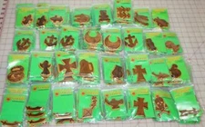 Paddle Tramp Double Raised Solid Oak & Walnut Different Symbols You Pick!