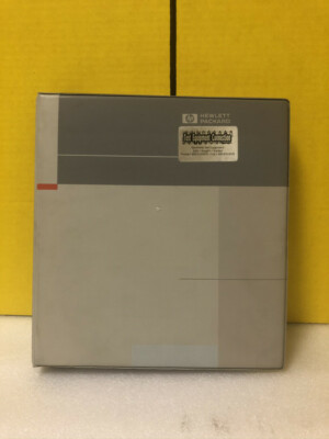 HP 08757-90169 8757D Scalar Network Analyzer Operating Reference