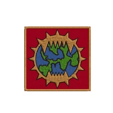 Gamer Logo Patch Embroidered Iron-On Applique Sci-fi Table-Top Cosplay Grim