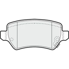 Apec Blue Brake Pads - Rear PD3070 - For selected Kia & Vauxhall / Opel vehicles