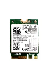 Lot of 10 Intel Dual Band Wi-Fi Card Bluetooth 7265NGW 0K57GX