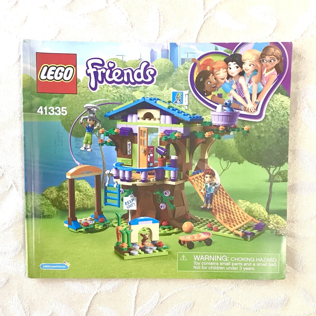 LEGO 41335 Instruction Booklet Manual Friends Mia’s Tree House