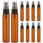 10Pcs Spray Bottles 10ml Refillable Containers Perfume Liquid Dispenser