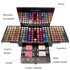 Professional 180 Colors Eyeshadow Makeup Set Box All in One Full Kit Women Gifts