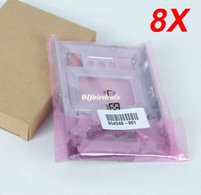 8PCS 2.5" SSD to 3.5" Adapter SATA HDD 654540-001 Tray Caddy for HP DELL IBM