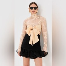 Zimmermann Illustration Flounce Mini Dress