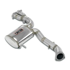 Supersprint Edelstahl Mittelschalld&auml;mpfer f&uuml;r Mercedes R129 SL 34 AMG SL 280 V6