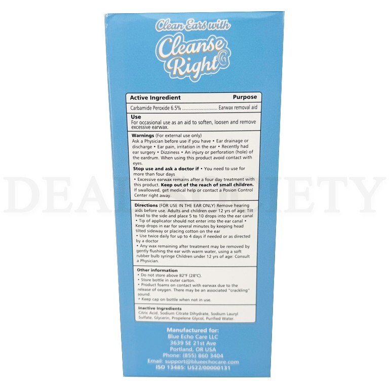 Cleanse Right Professional Electronic Ear Wax Removal Kit Safe & Effective