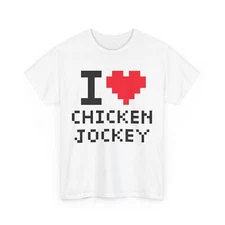 I Heart Chicken Jockey T-shirt, I Love Chicken Jockey Cute Shirt