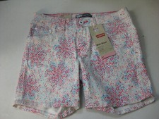 LEVI S MIDI SHORTS SIZE 12 Regular Girls Splash New 38.00