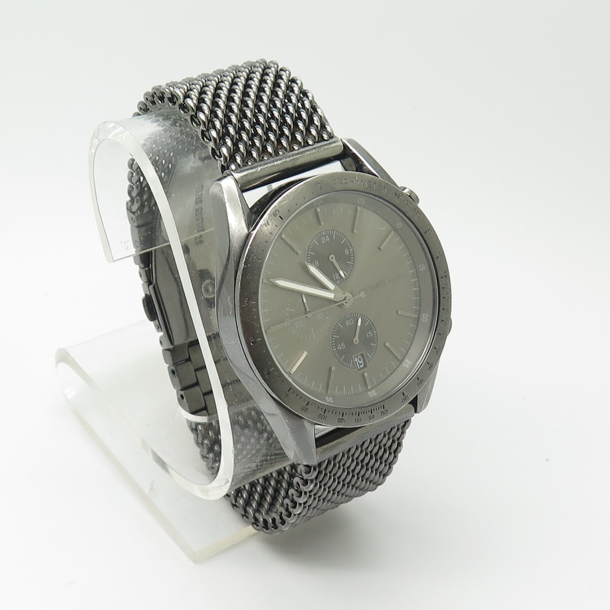 MICHAEL KORS 腕時計 Michael Kors Men's Accelerator MK8463 Gunmetal Stainless-Steel