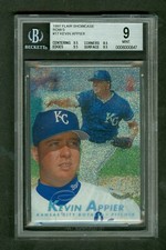 Kevin Appier 1997 Flair Showcase Row 0 #17 Royals Beckett Graded 9 MINT
