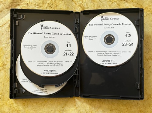 GREAT CURS The Western Literary Canon in Context: John Bowers 18 Disc CD Set - Bild 10 von 13