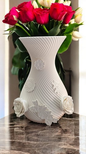 große Vase sehr dekorativ 3D Druck - Bild 5 von 5