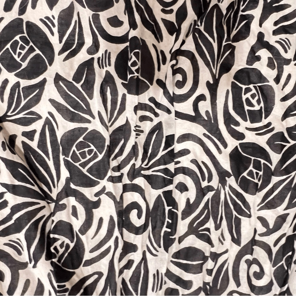 BCBaxAzaria adjustable spaghetti strap cream/blac… - image 6