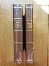 Nauvoo 1840 Book of Mormon and 1846 Doctrine & Covenants LDS Latter-day Saint