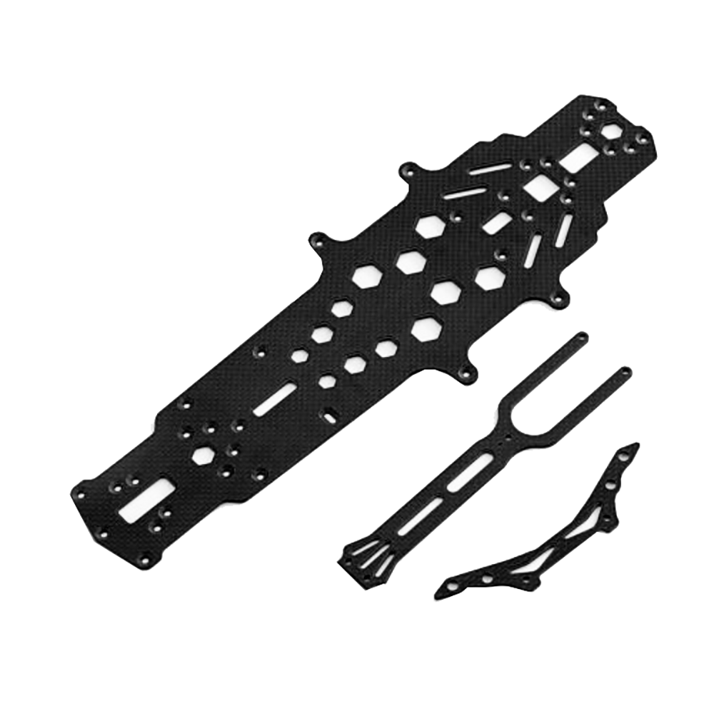 Carbon Fiber Chassis Frame Kit for Yokomo YD2-Z 1:10 2WD RC Drift
