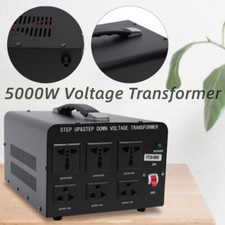 5000W Peak Voltage Converter Transformer Step Up/Down 110v-220v / 220v-110v SALE