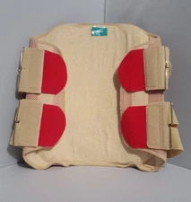 Large Tan Optek Back Brace Size XL