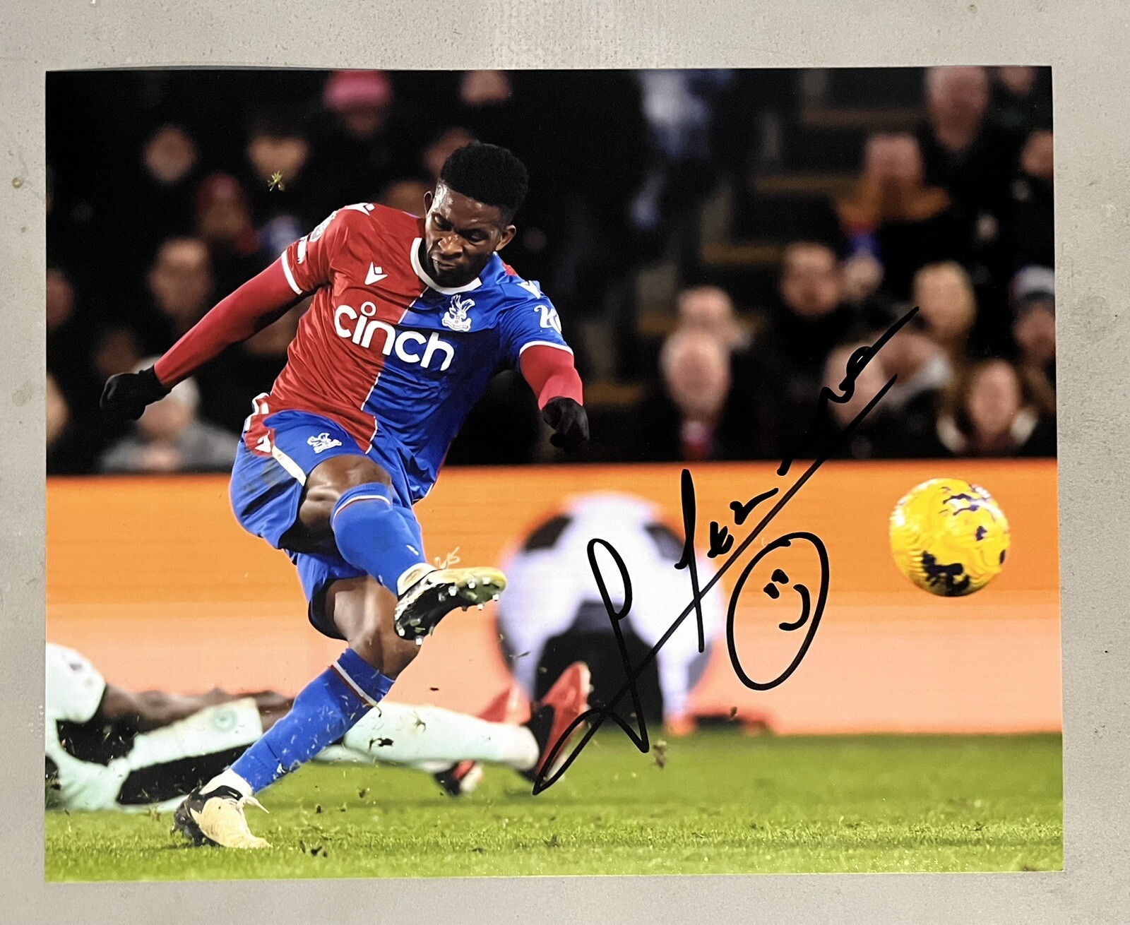 Hand Signatiure Jefferson Lerma Hand Signed 10x8 Crystal Palace FC Photo - Colombia ...