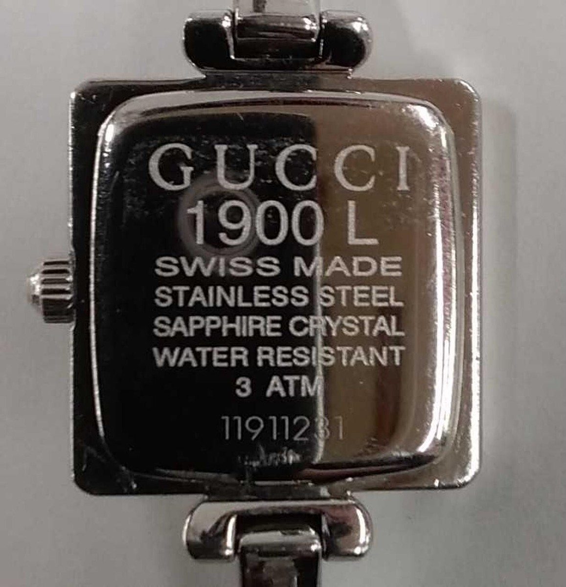 Gucci 1900 L ステンレススチール ピンク文字盤 GUCCI グッチ 腕時計 ステンレススチール 1900L クオーツ