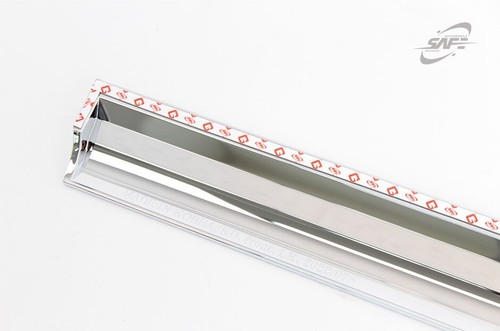 SAFE Chrome Weather Shields 4p for 2024 2025 Ssangyong Torres - Picture 10 of 11