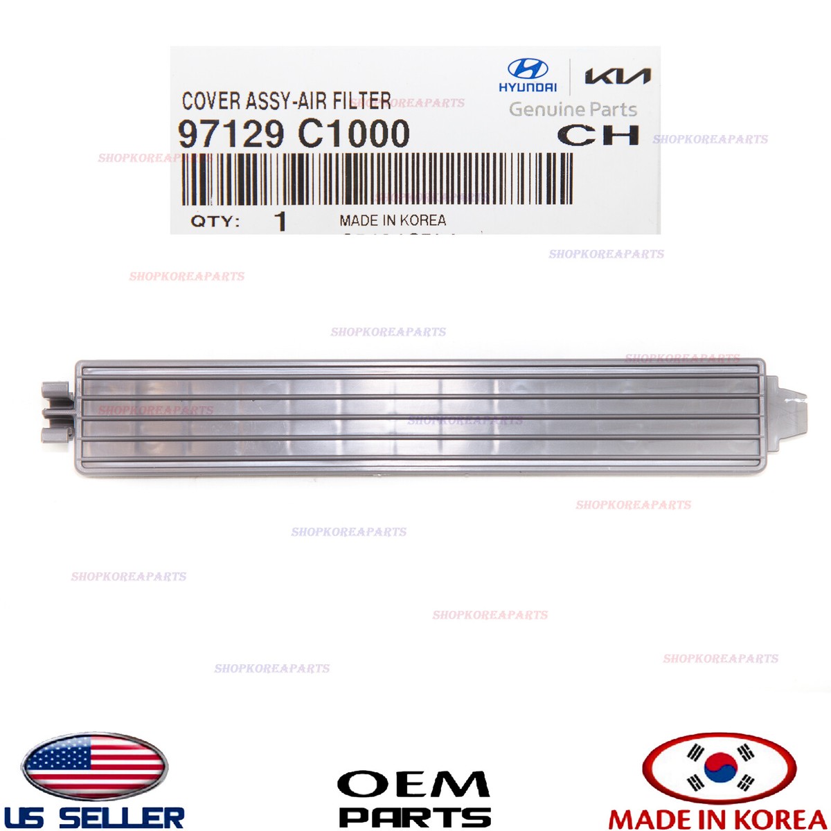 Genuine OEM Cabin Air Filter Access Cover Hyundai Sonata Kia