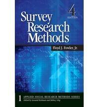 Survey Research Methods by Fowler, Floyd J.