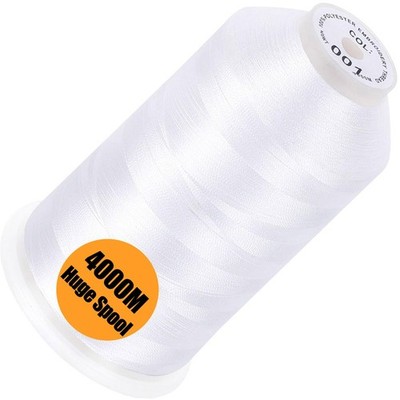 New brothread - Single Huge Spool 4000M Each Polyester Embroidery Machine Thread