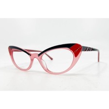 Zenni Eyeglasses Women Pink Like Cat Eye Rhinestone 665918 Medium