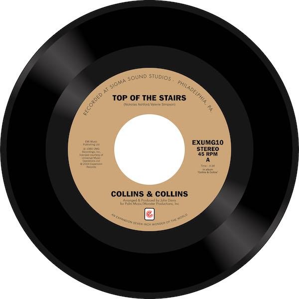 COLLINS & COLLINS Top Of The Stairs - Modern Soul 45 (Expansion) 7"" Vinyl Listen