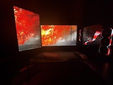 UP TO DATE PC With Dual Monitors 144 Hz And 500 Hz