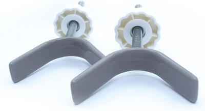 #ad Baby Gate Banister Adapter Y Spindle Rods M8 8mm for Pressure 8mm Gray $15.35