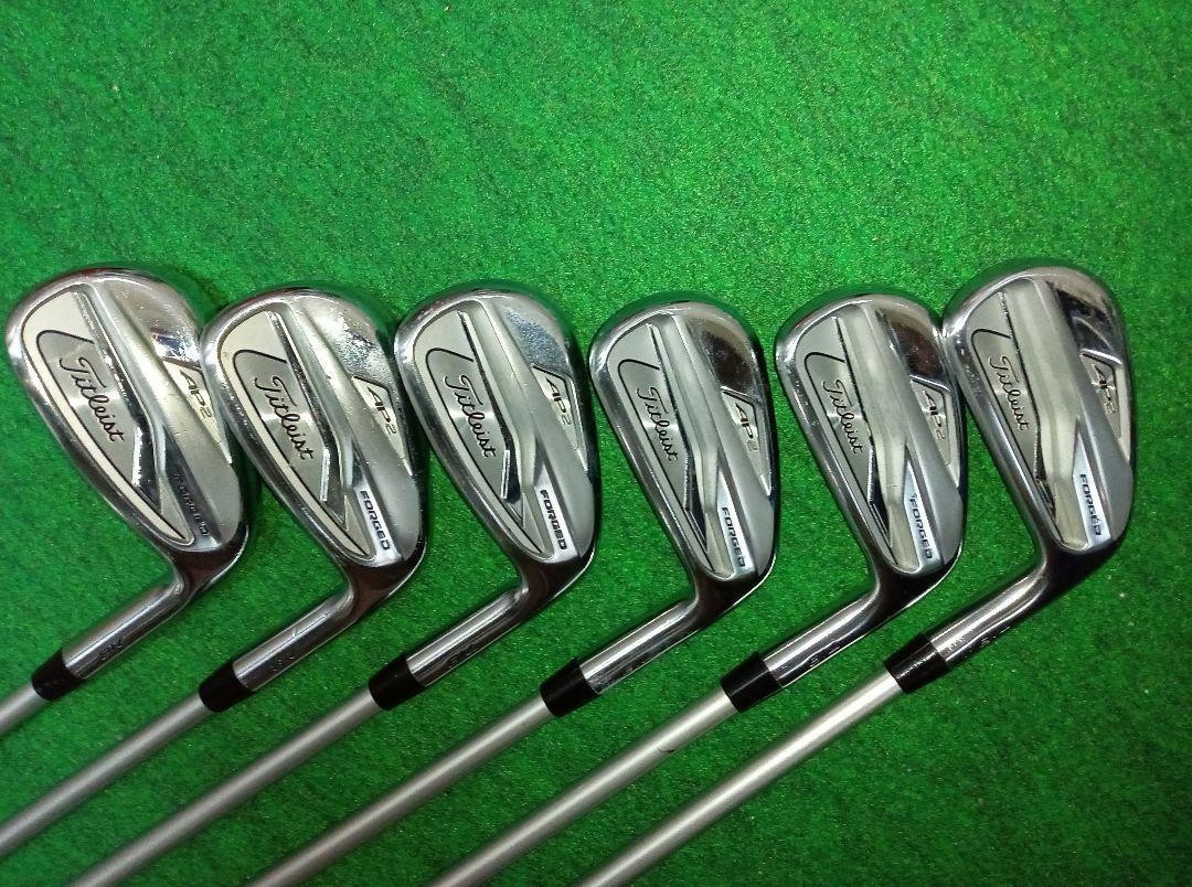 Titleist AP2 718 Iron Set 5-9+Pw Right Handed with Fujikura MCI 110S Shafts Used Golf Clubs