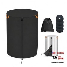 Waterproof Tire Covers - Fits 4 Tires Up to 32" - 420D - Tire Storage Bag