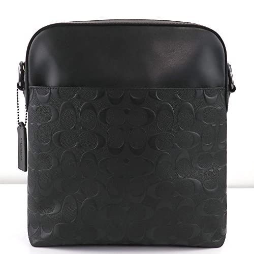 Coach] Shoulder Bag 4009 Signature Men's QB/BK Black