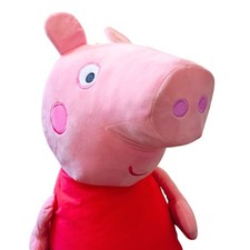2003 Peppa Pig With Red Dress Fiesta 37.5" Jumbo Plush RARE ABD Ltd/Ent RETIRED