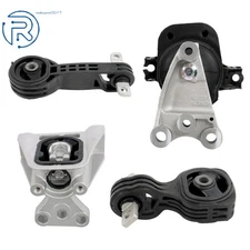 For Honda Civic 2006-2011 L4 1.8L Auto Trans 4PCS Engine Motor & Trans Mount Set