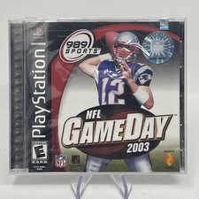 SEALED NFL GameDay 2003 Sony PlayStation 1 PS1 Game NEW 989 Sports Football