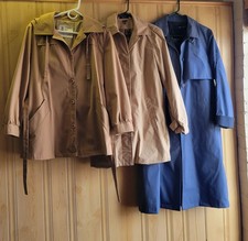 Lot Of 3 Vintage Women's Jacket #2 London Fog And Chaps