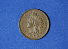 1902- Indian Head Cent Penny #P32670 — photo 1